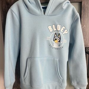 Bluey Kids Hoodie - Light Blue 4T
